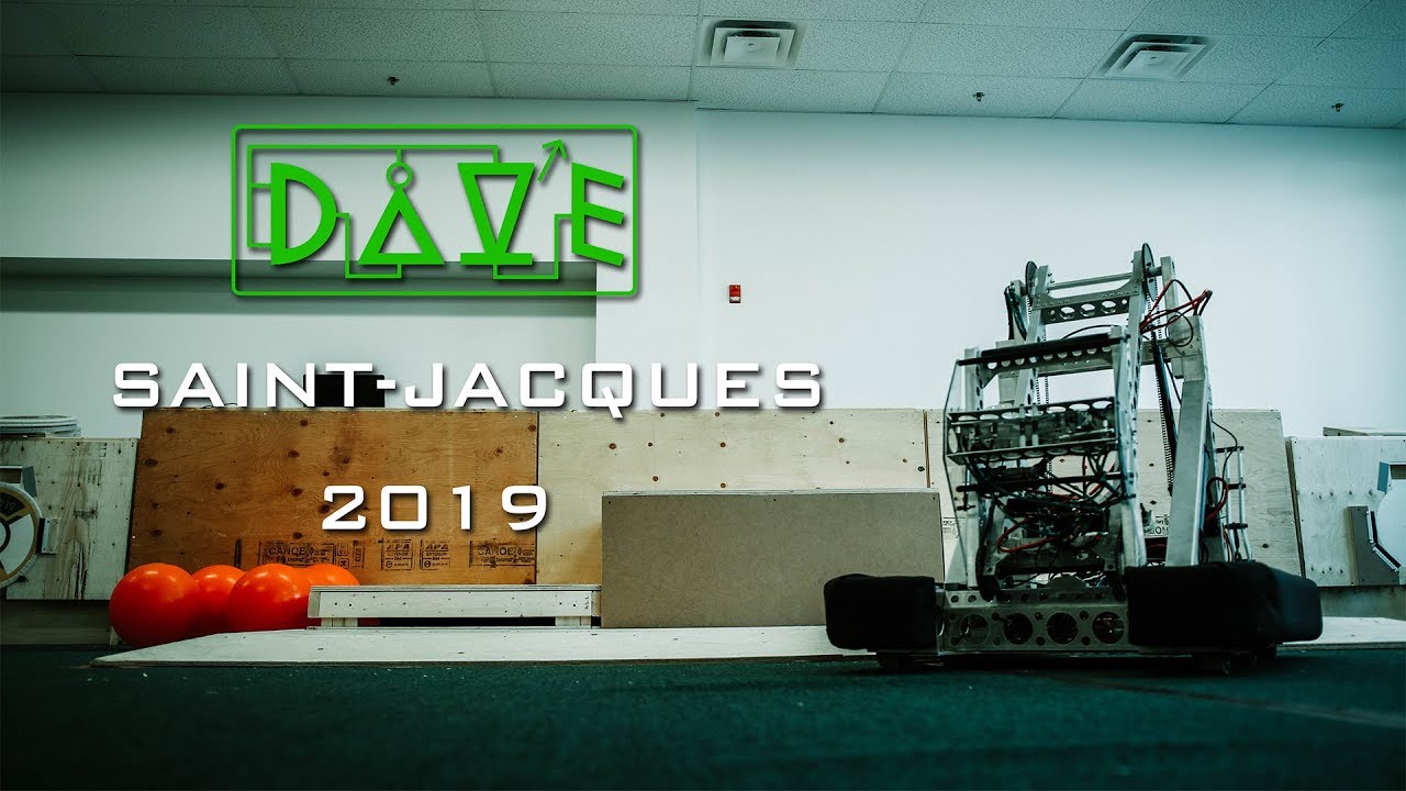 Team DAVE 2019 Robot Reveal | Saint-Jacques | FRC 3683