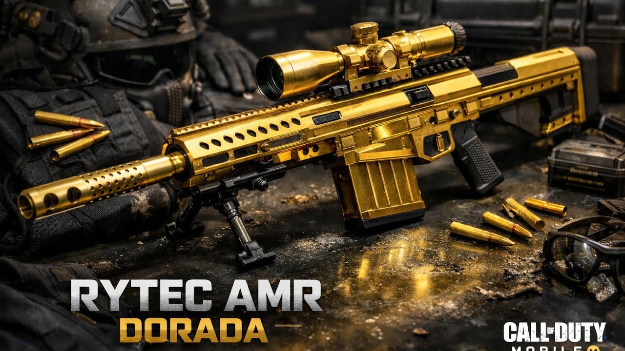 consigo la Rytec AMR dorada en COD MOBILE