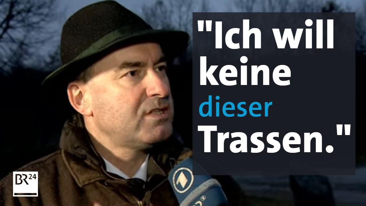 Südostlink: Tennet forciert Stromtrasse, Aiwanger unter Druck | Abendschau | BR24
