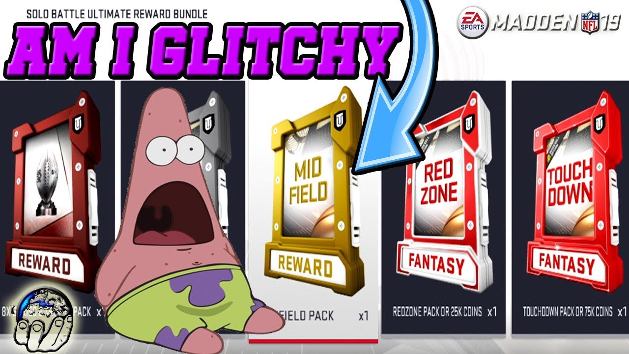 MUT Solo Battles Ultimate Tier Bundle Pack Opening! Am I GLITCHY & MUT 19 Team Building Tips!