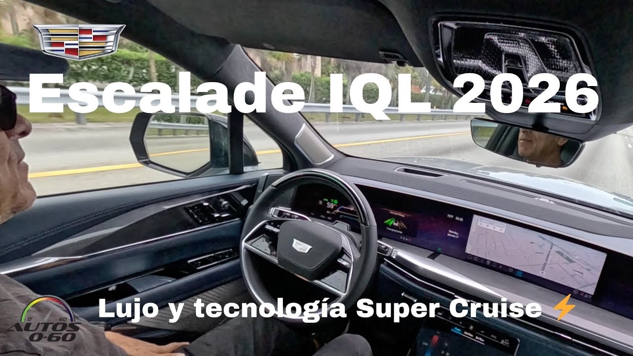 2026 Cadillac Escalade IQ·L – Lujo Extremo, Más Espacio y Super Cruise a Manos Libres