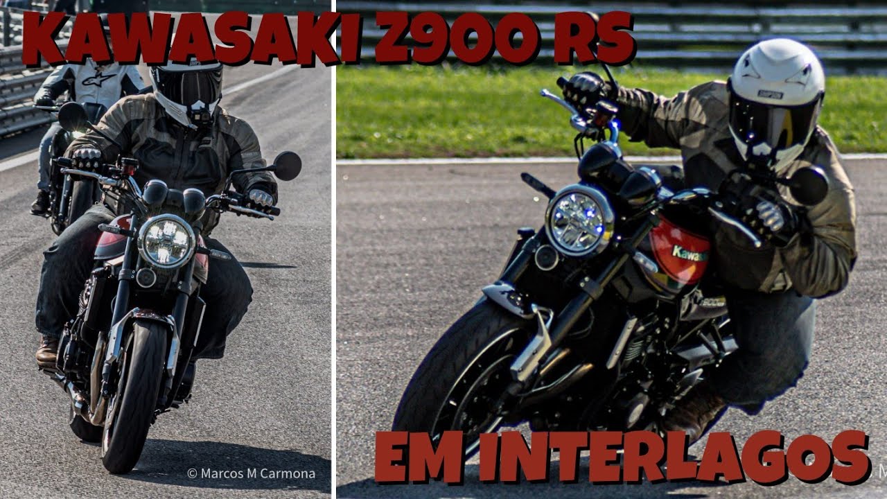 Avaliação Teste Ride - Pilotei a Kawasaki Z900 RS em Interlagos #kawasaki