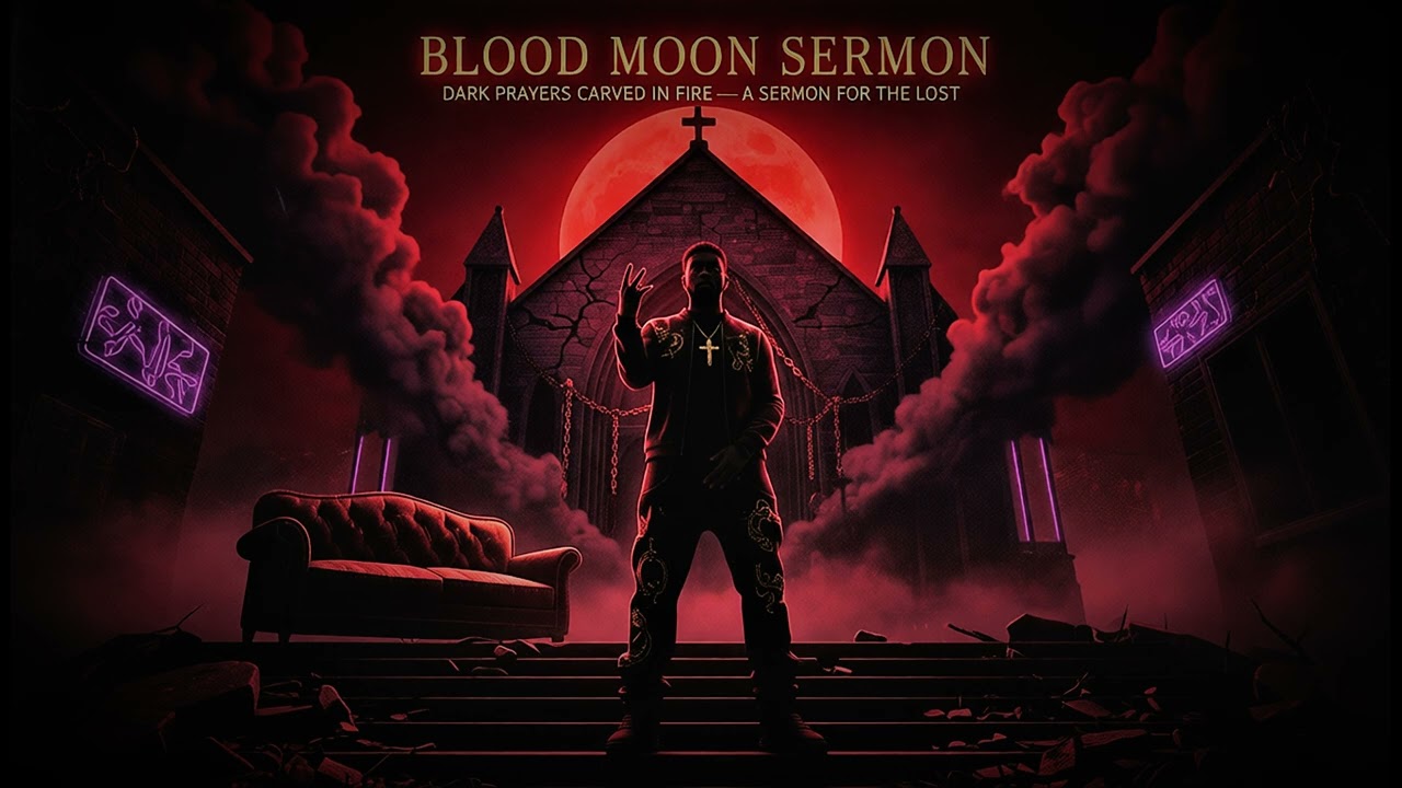 Blood Moon Sermon | Dark Hip Hop Prophecy | 2Pac “Hail Mary” Inspired (Chaotic Mix Track)