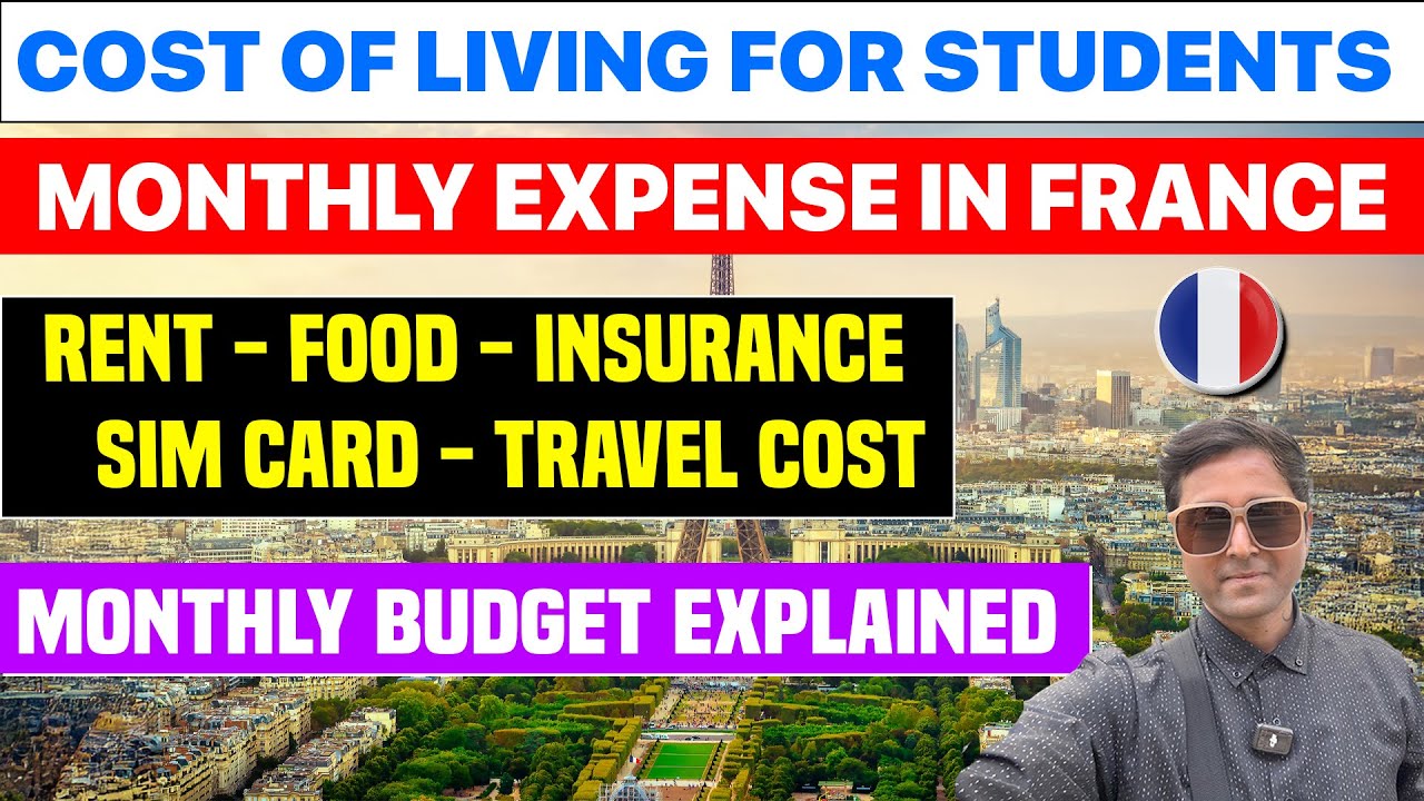 Cost of Living As a Student in France | Student Expense in France | Actual Monthly Budget of Student
