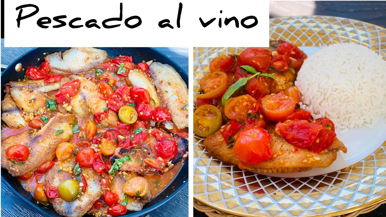 PESCADO AL VINO - Cocina fácil ~ recetas saludable ~ La vida de eva
