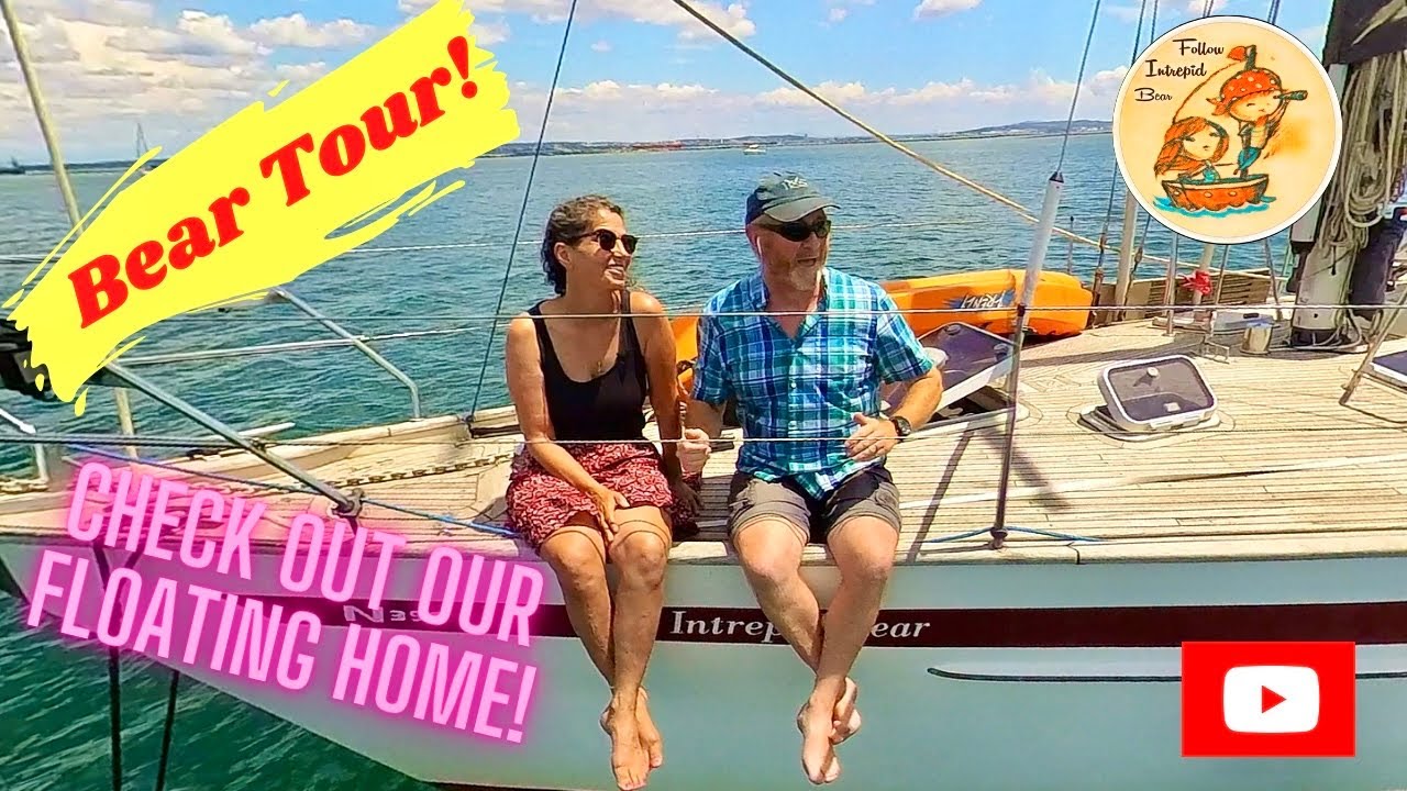 Full Liveaboard Sailboat Tour | Come aboard our 40ft off grid bluewater boat | Najad 391  #47