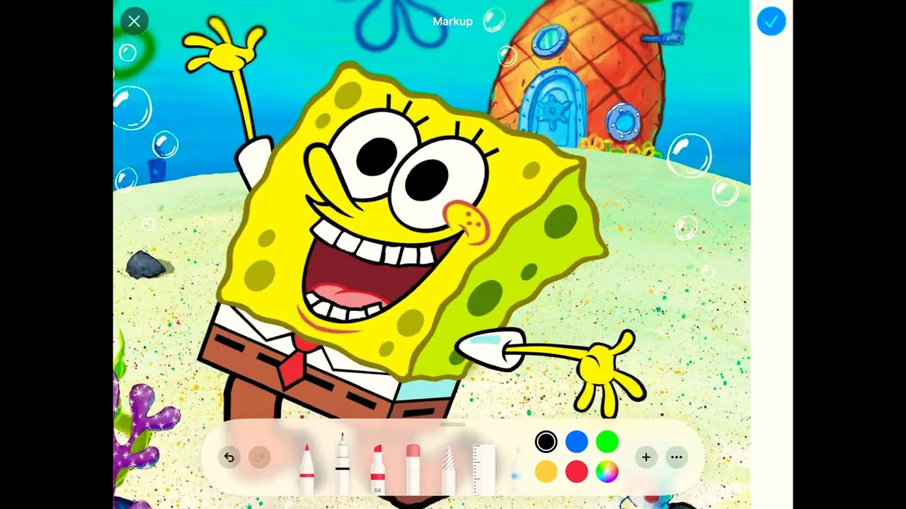 Speed Run Of Making SpongeBob Look Like A Business Man (First-SpeedRun)