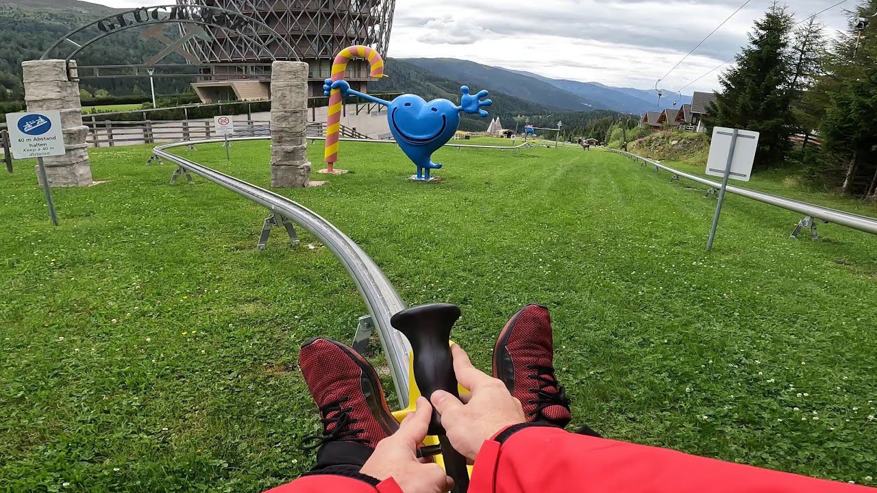 Braso (Brandauer) Sommerrodelbahn Katschis Goldfahrt Katschberg 2024 POV Onride