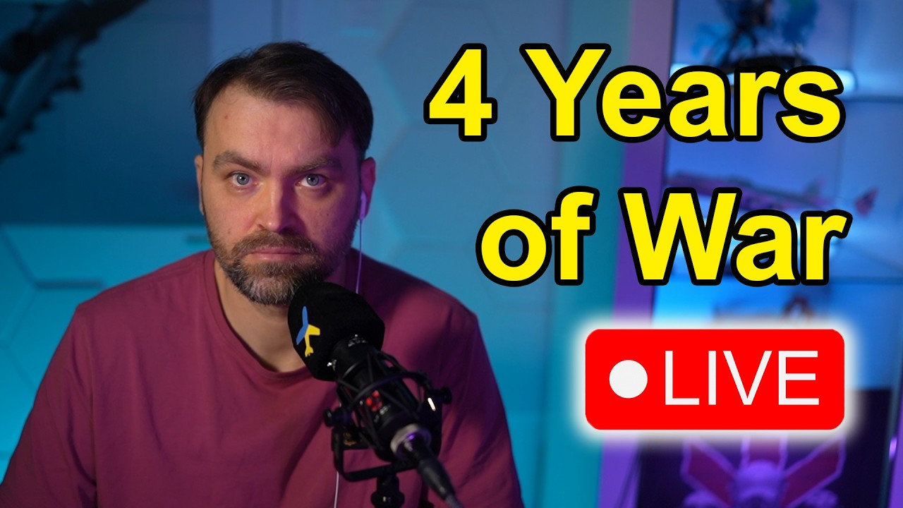 4 Years of War in Ukraine | Live stream with Denys Davydov