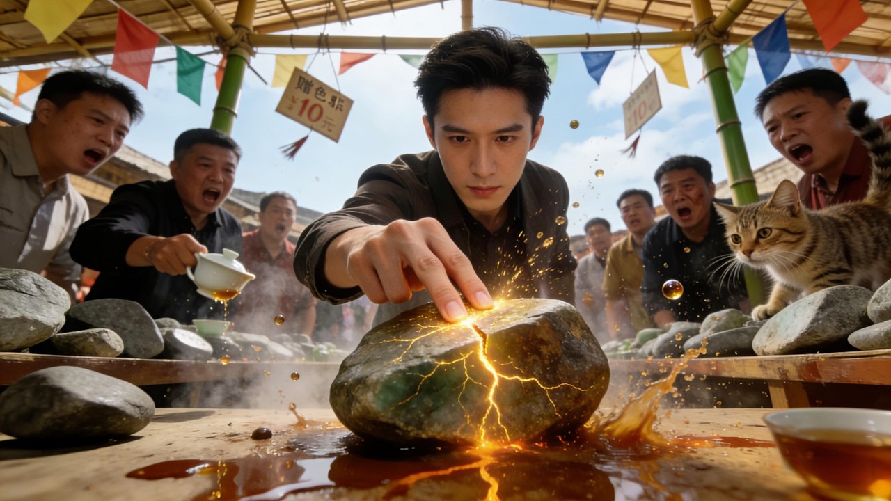 祖傳玉佩開天眼！我從贅婿變身珍寶閣霸道總裁！👁️💰