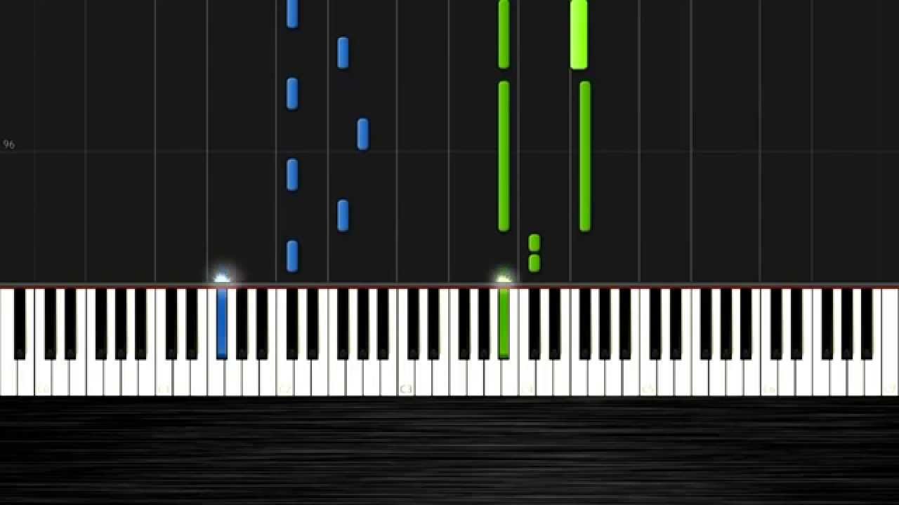 Sia - Chandelier - Piano Tutorial by PlutaX - Synthesia