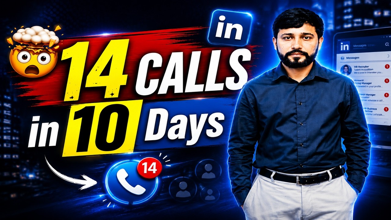 🤯 Got 14 Interview Calls in 10 Days Using These 30 LinkedIn Tricks