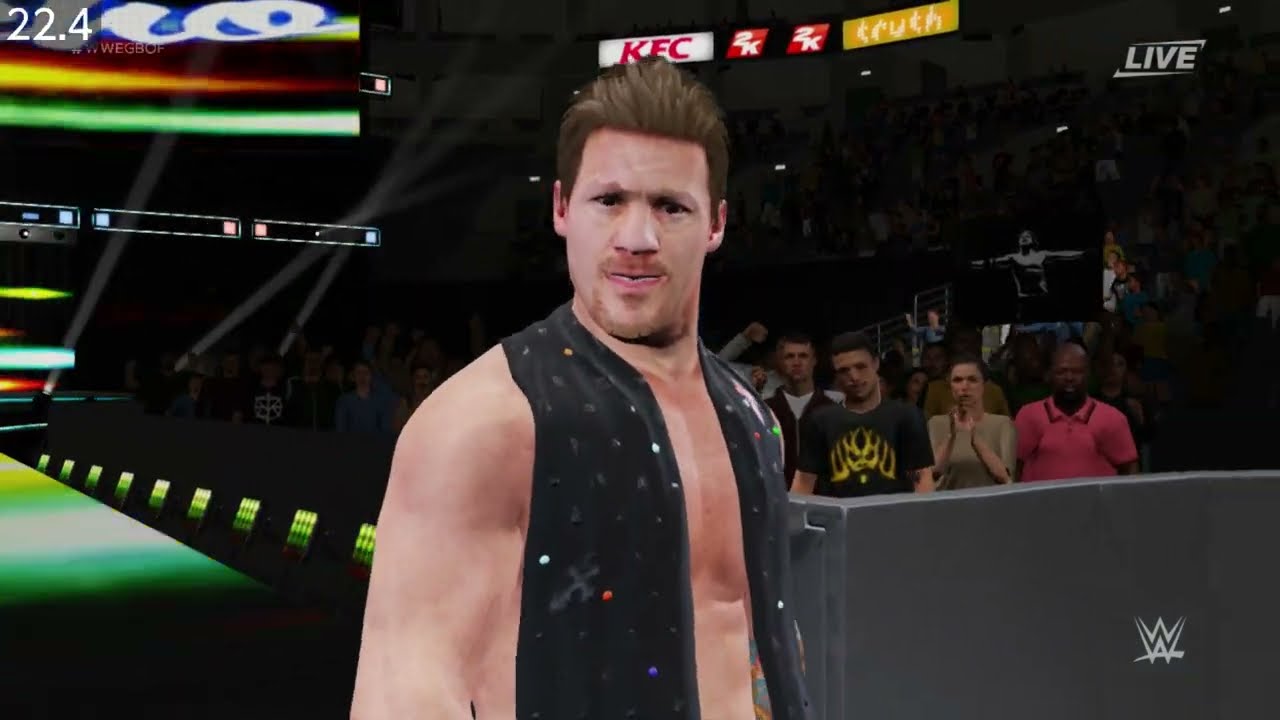 AJ STYLES VS. CHRIS JERICHO | WWE 2K18 Nintendo Switch Gameplay