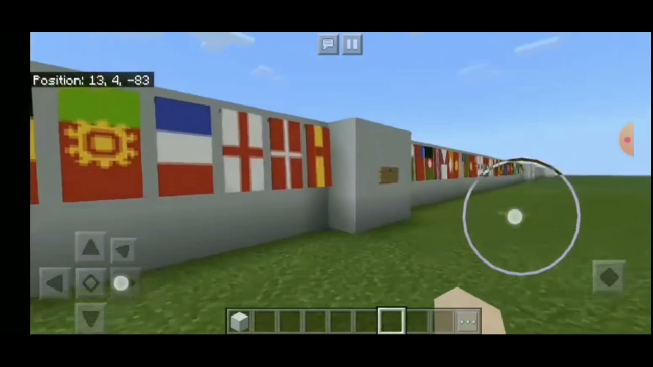 yakko's world but minecraft Banners