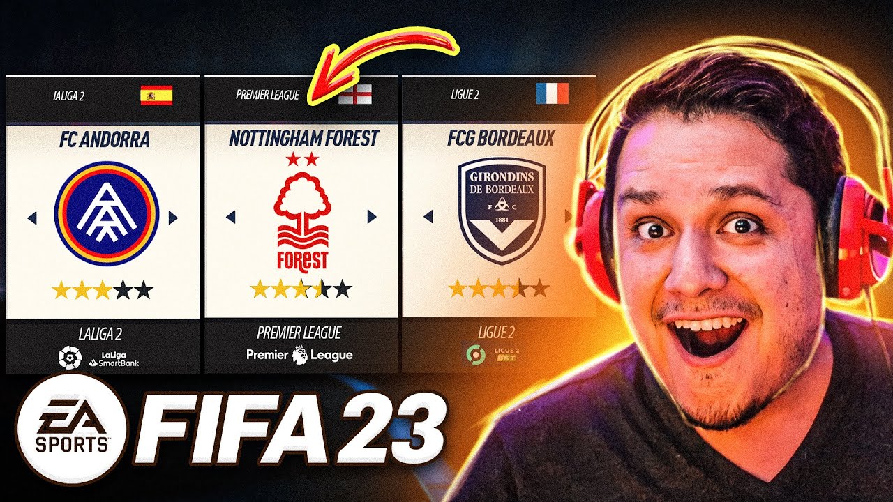 7 MELHORES TIMES para usar no MODO CARREIRA FIFA 23! 🔥🏆