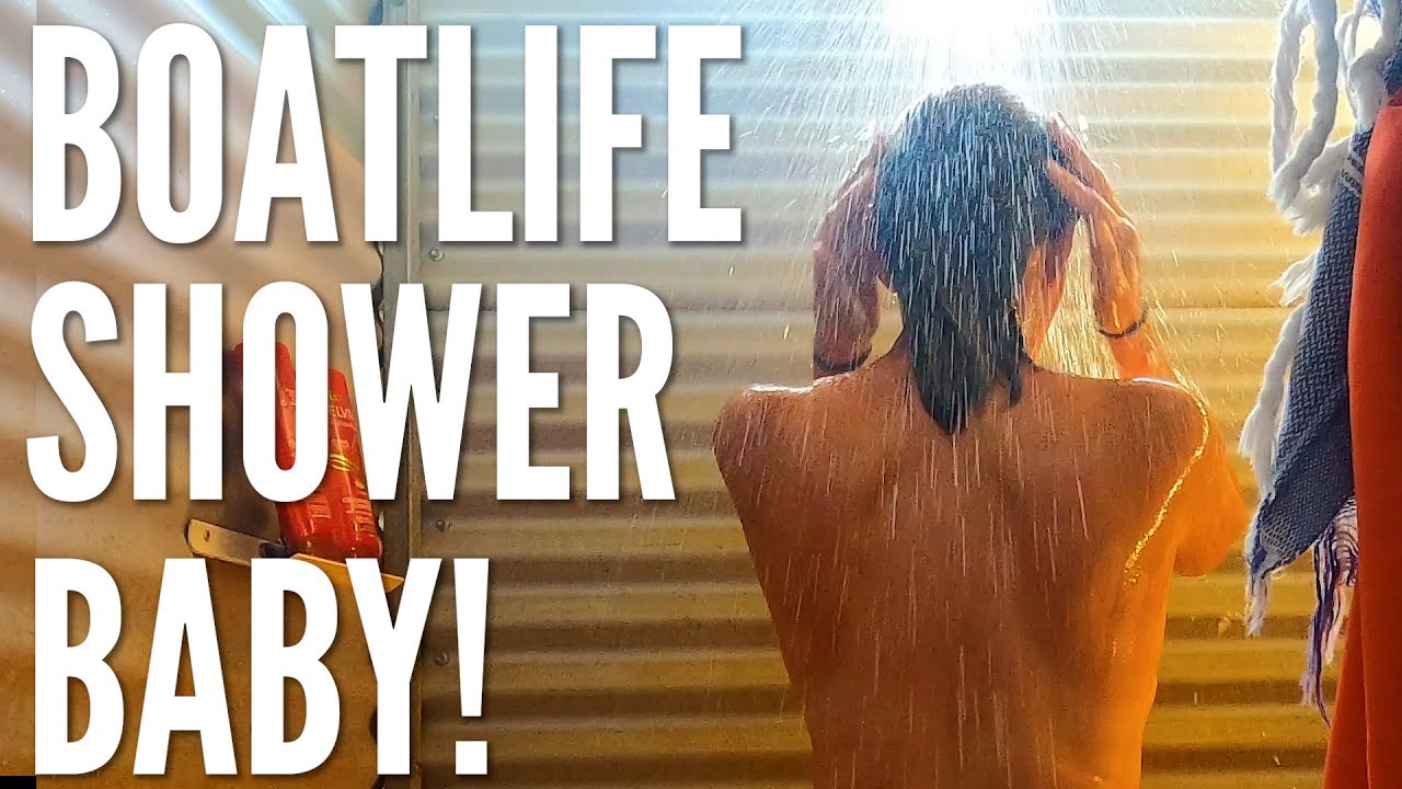 Honeymoon Bay hot showers sailing - Ep 173