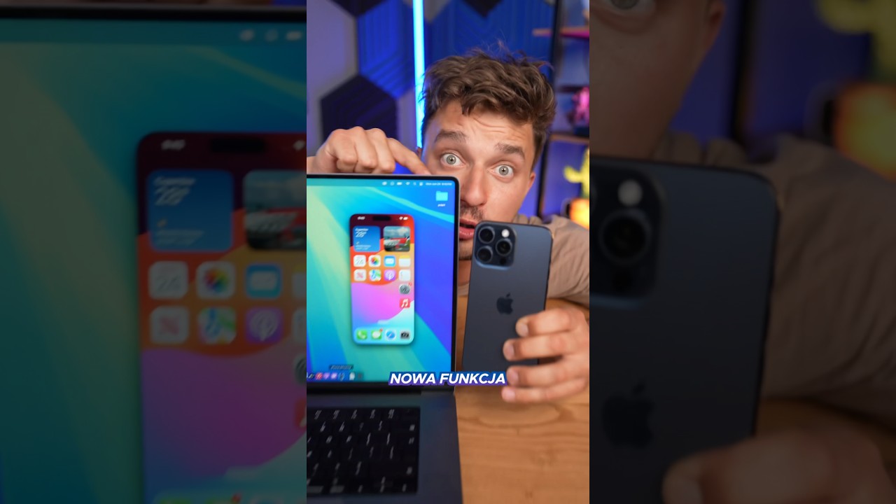 Nowa funkcja iPhone Mirroring