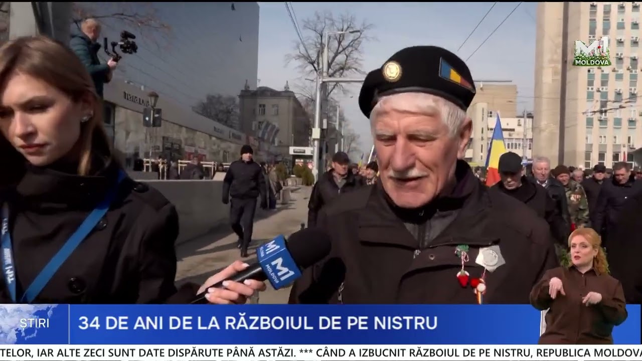 Miting la 34 de ani de la conflictul de la Nistru