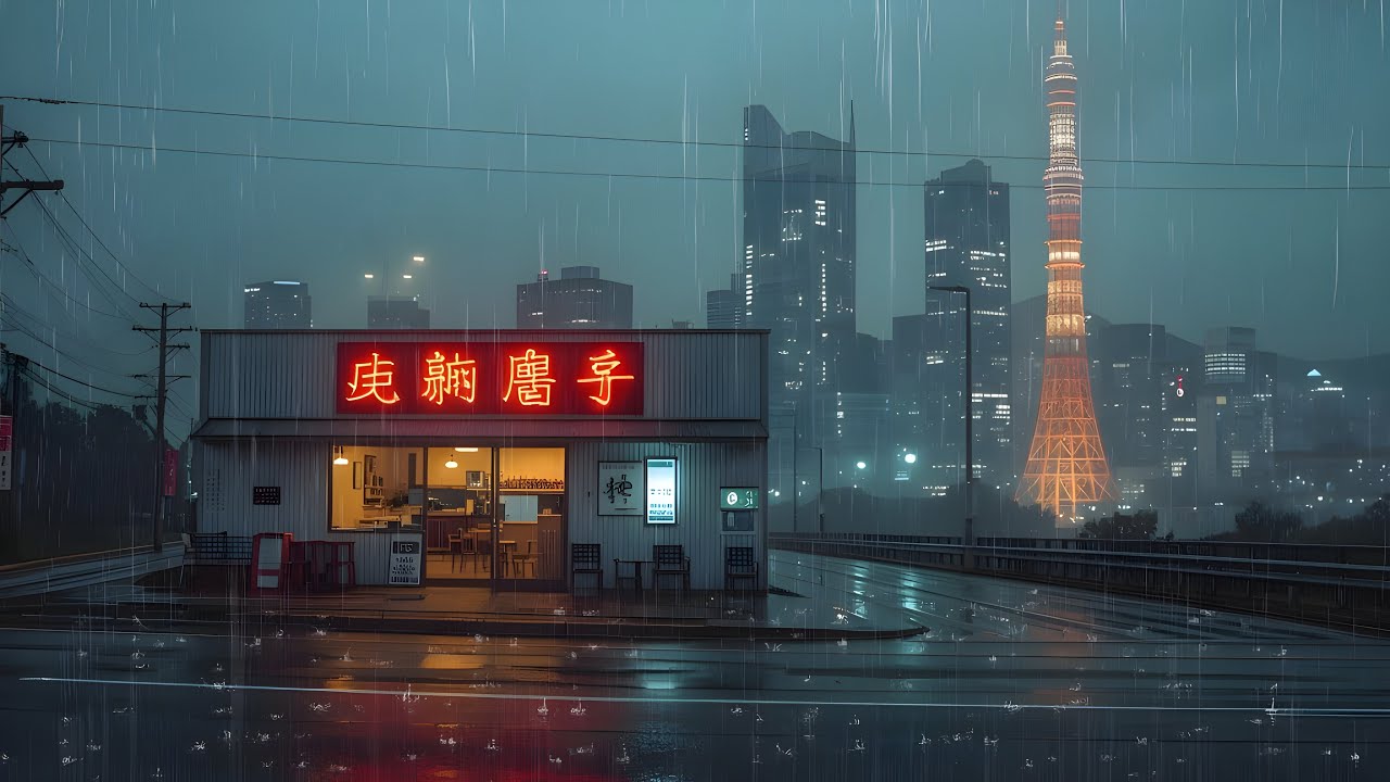 90's Lofi Rain 🌧️ Chill Beats for Late Night Study, Relax & Stress Relief