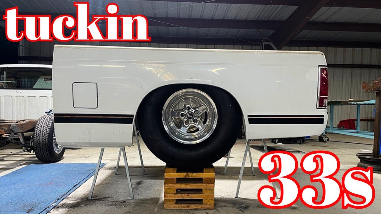 Making Room For The Big Ol’ Mickeys And Measuring For The Axle