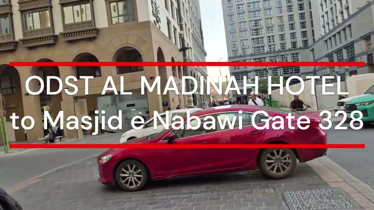 ODST Al Madinah Hotel To Masjid e Nabawi Gate 328 Walking Distance