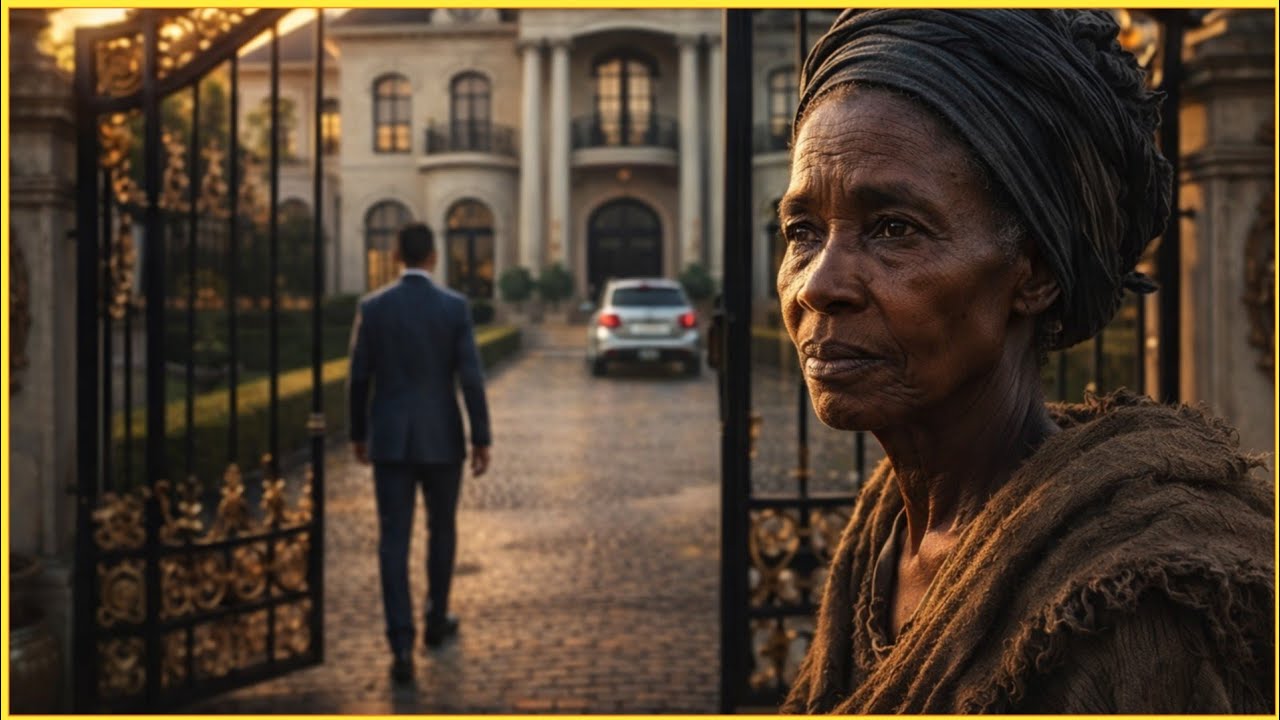 For 3 Years, This Old Woman Stood Outside a Billionaire’s Gate — You Won’t Believe Why..