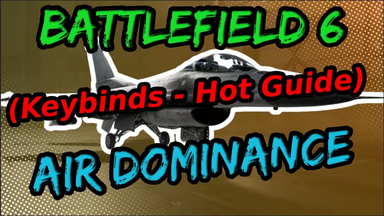 PC Keybinds Make Jet Flying EASY in Battlefield 6! (With Proof) #battlefield6 #gameplay #games #game