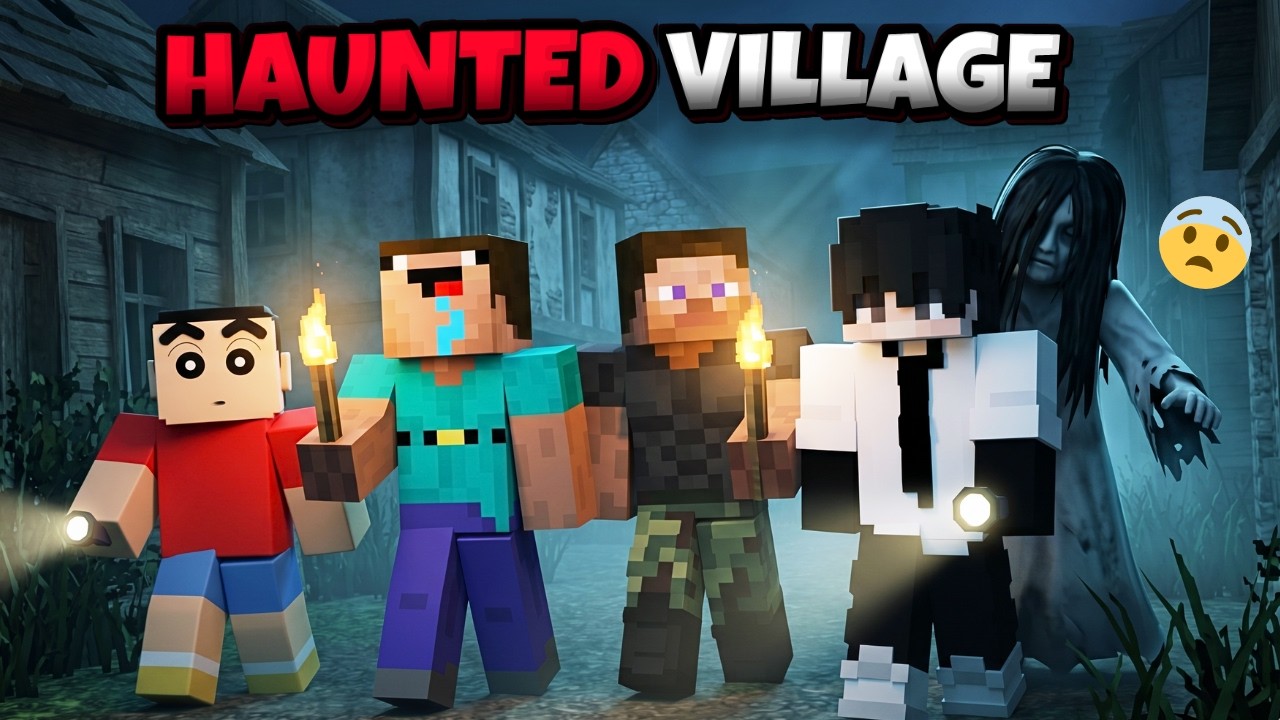 Aloo vs Haunted Village: Can He Survive the Scary Ghost😨