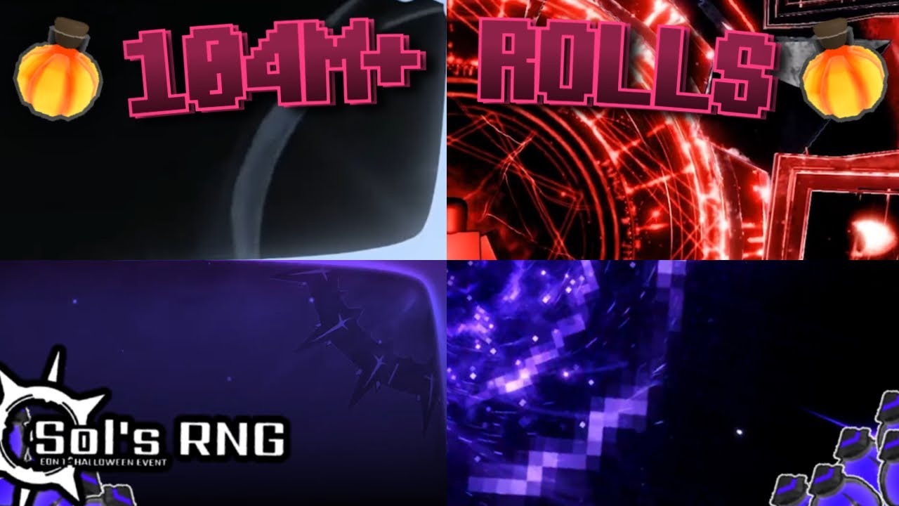 I FINALLY COOKED A NEW HALLOWEEN GLOBAL!!!  | 104M+ ROLLS Sol's RNG EON 1.10