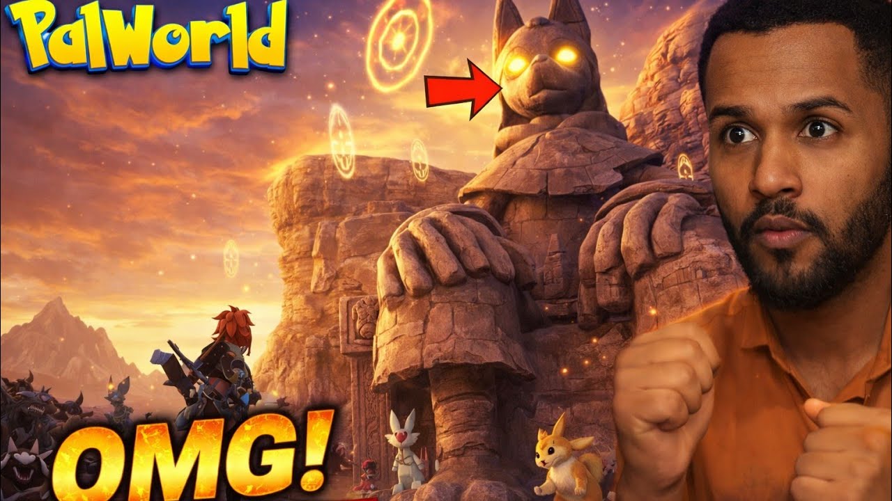I FOUND GOD OF POKEMON WORLD ANUBIS😱|PALWORLD #13 