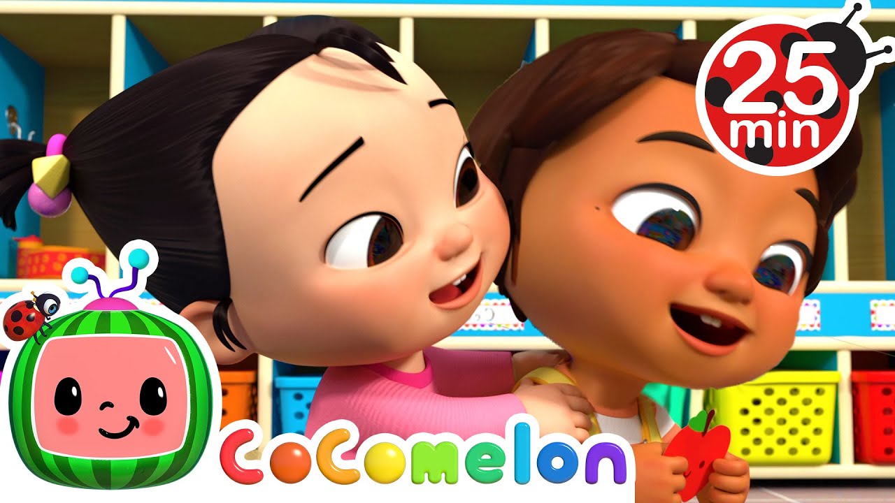 Valentines Day Song (School Edition) 25 MIN LOOP  | CoComelon - Nursery Rhymes with Nina