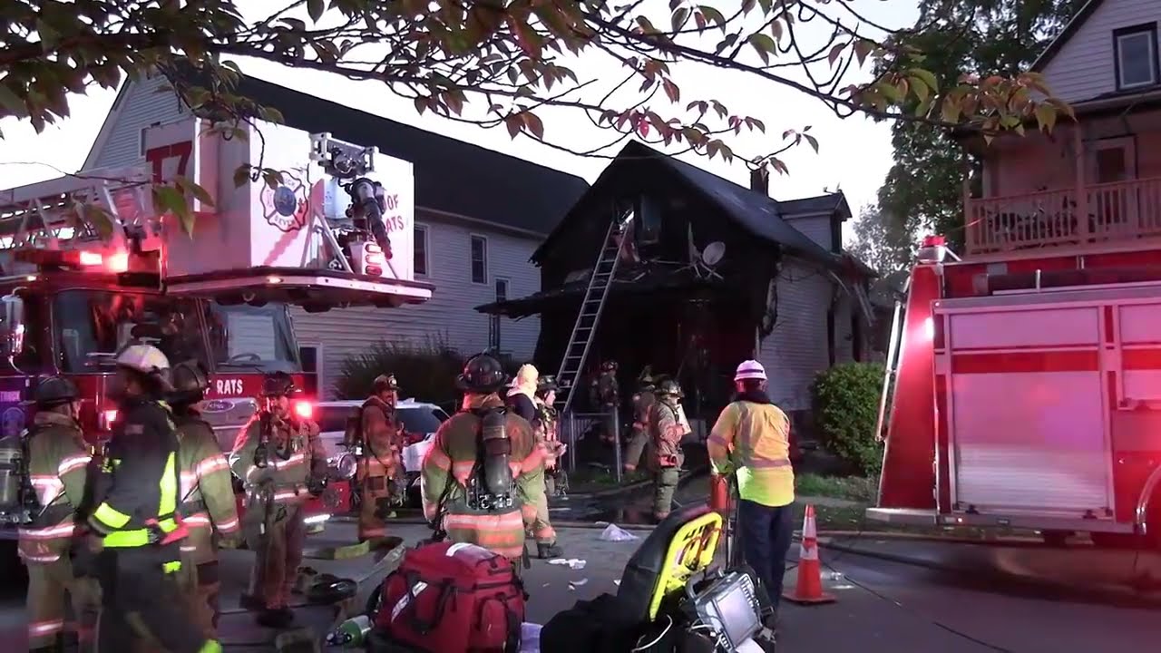Buffalo Fatal Working fire at 112 Rano with ff injured.