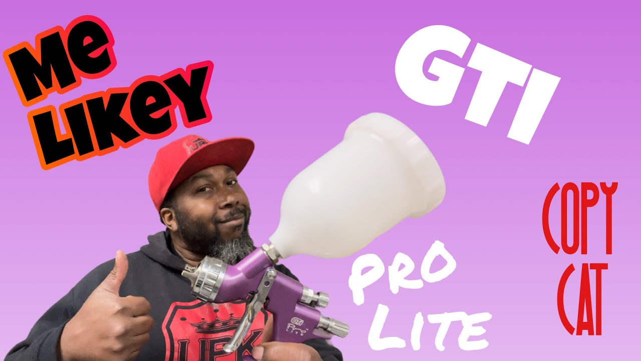 Test spraying Pearls with the GTI PRO LITE by ROKELTU