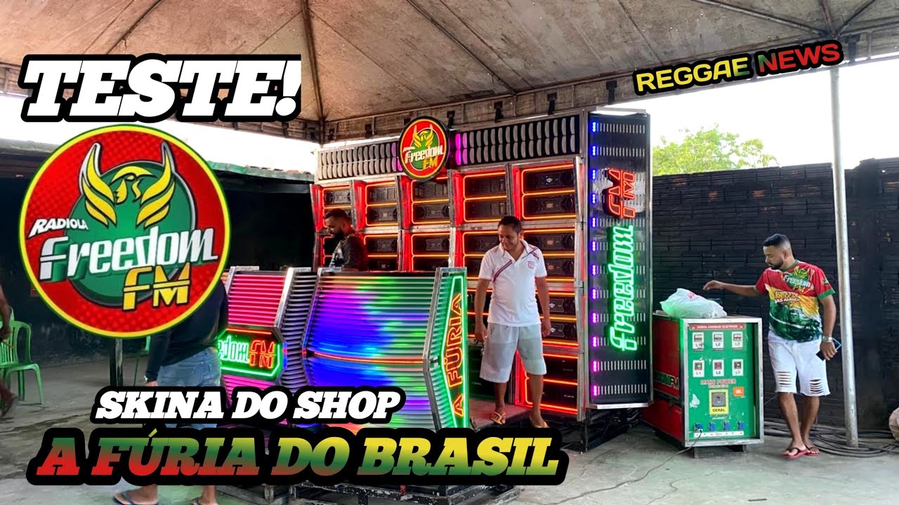 ! TREMENDO TUDO! FREEDOM FM Skina do Shop// São Bento!
