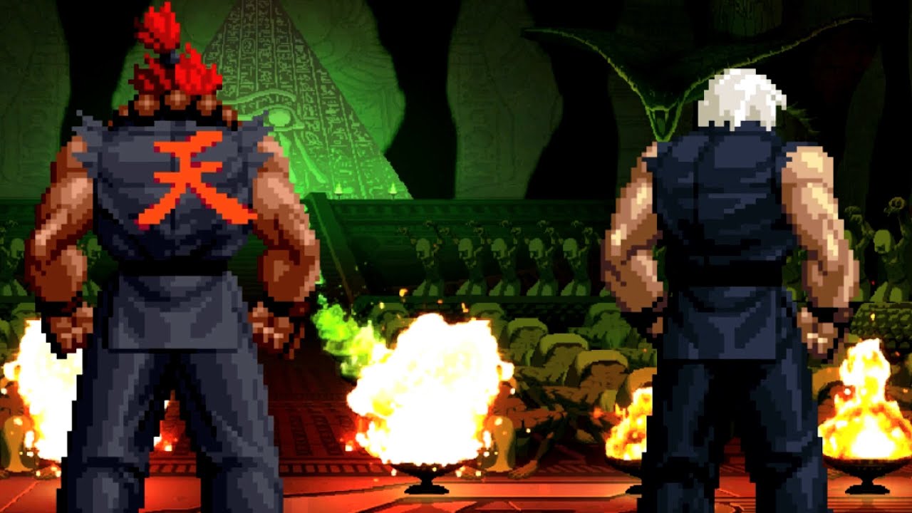 Violent Ken Vs Shin Akuma || Battle OF Evil Ansatsuken Masters || Mugen 4K ||