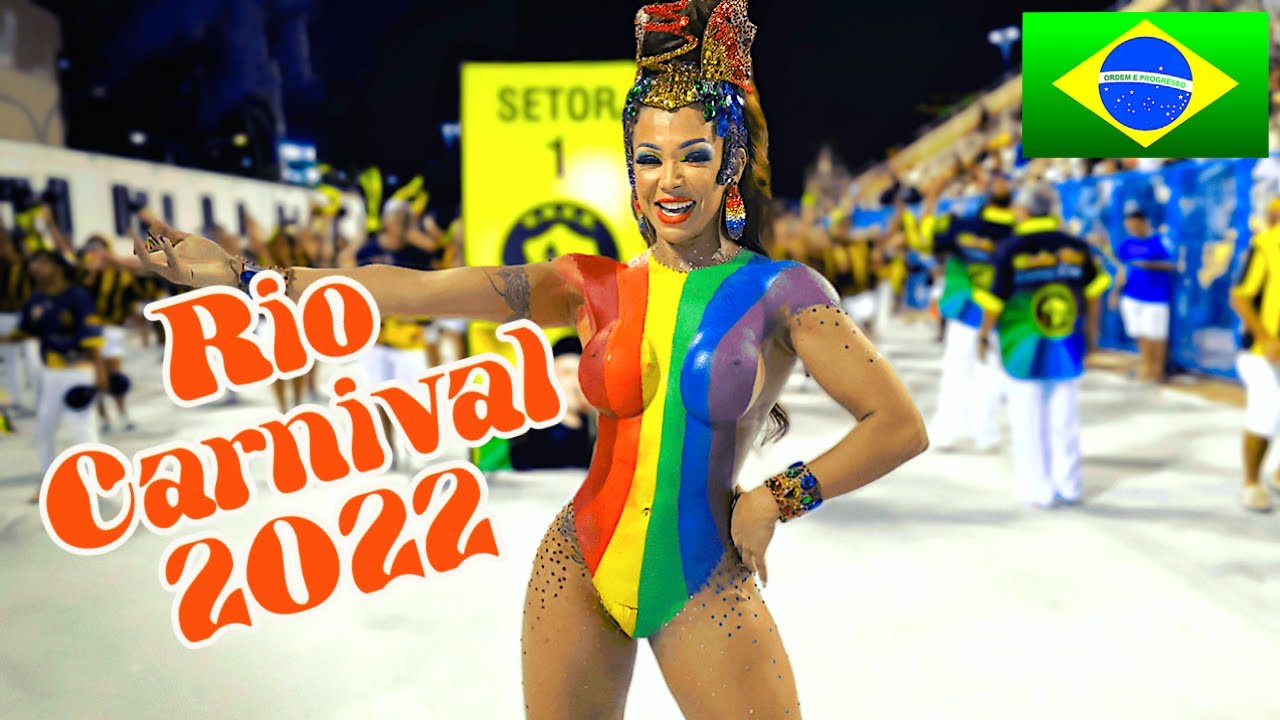 Rio Carnival Body Painting Samba girls