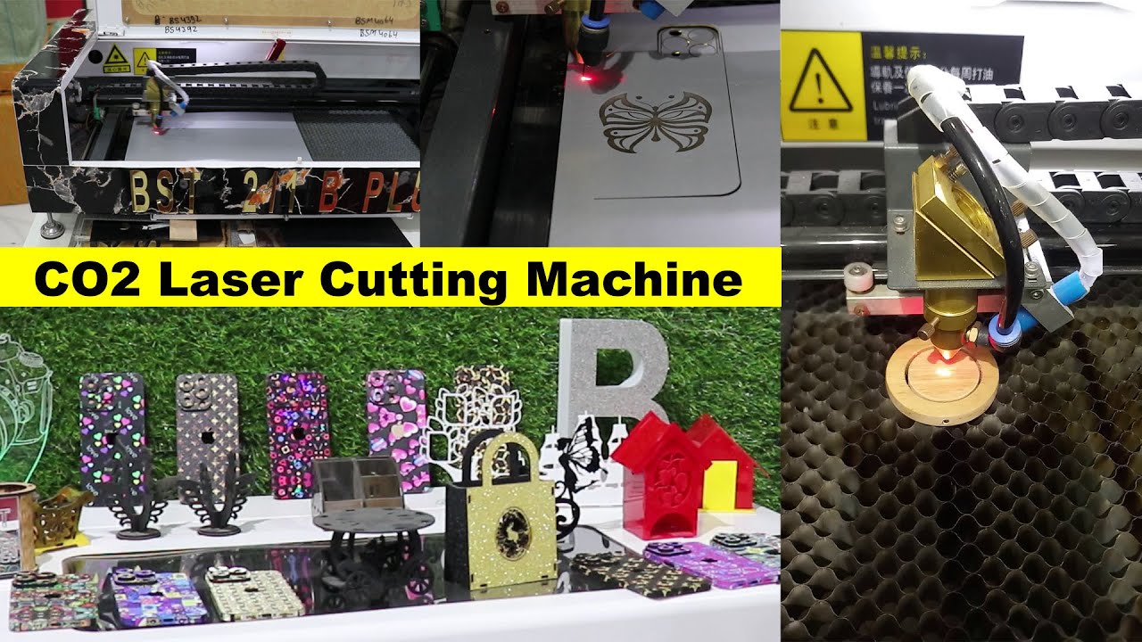 New co2 laser cutting machine, toy, 3D Item, Sticker, Mobile Skin, Tempered Glass Cutting Machine