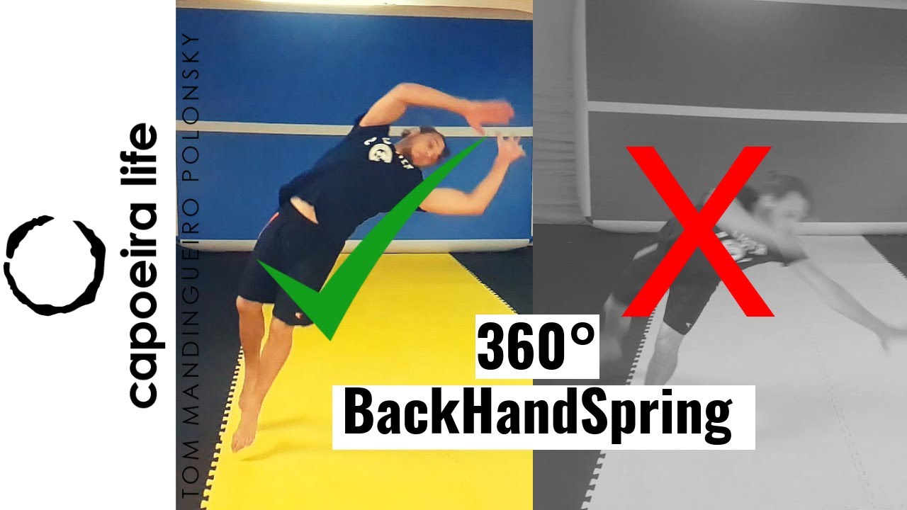 How To 360 back handspring  | Acrobatics Tutorial Series | Capoeira Life