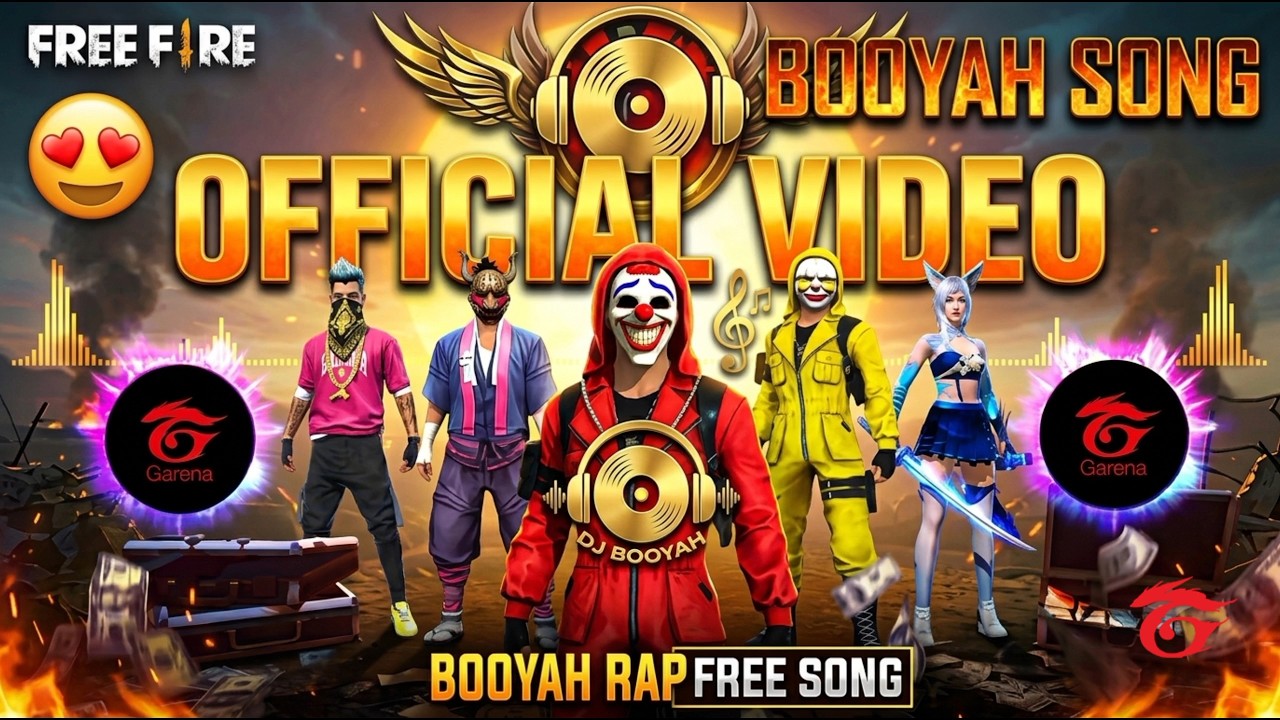 Free Fire Booyah song 🔥|| Free Fire Song #freefiresong #freefiresongs