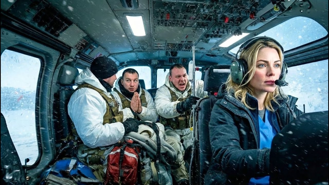 Wir sterben!“ Soldaten schrien – Pflegerin rettet Hubschrauber