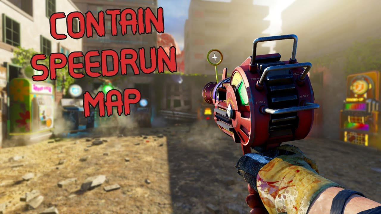 CONTAIN - SPEEDRUN MAP - BLACK OPS 3 CUSTOM ZOMBIES