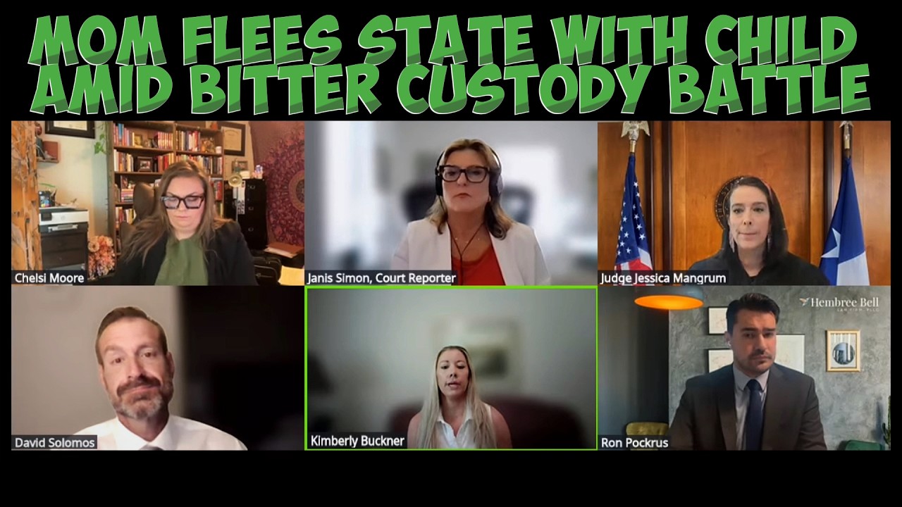 Mom Flees State With Child Amid Bitter Custody Battle!