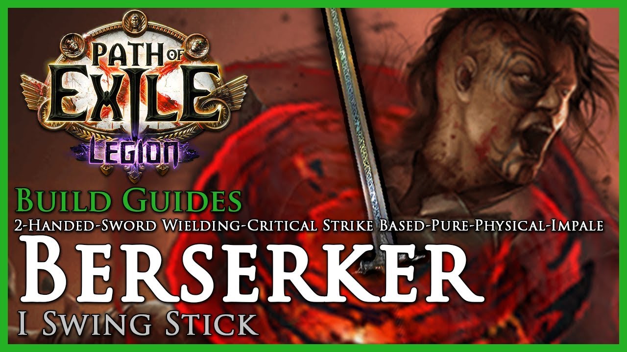 Path of Exile [3.7]: Physical Impale Cyclone Berserker - Build Guide