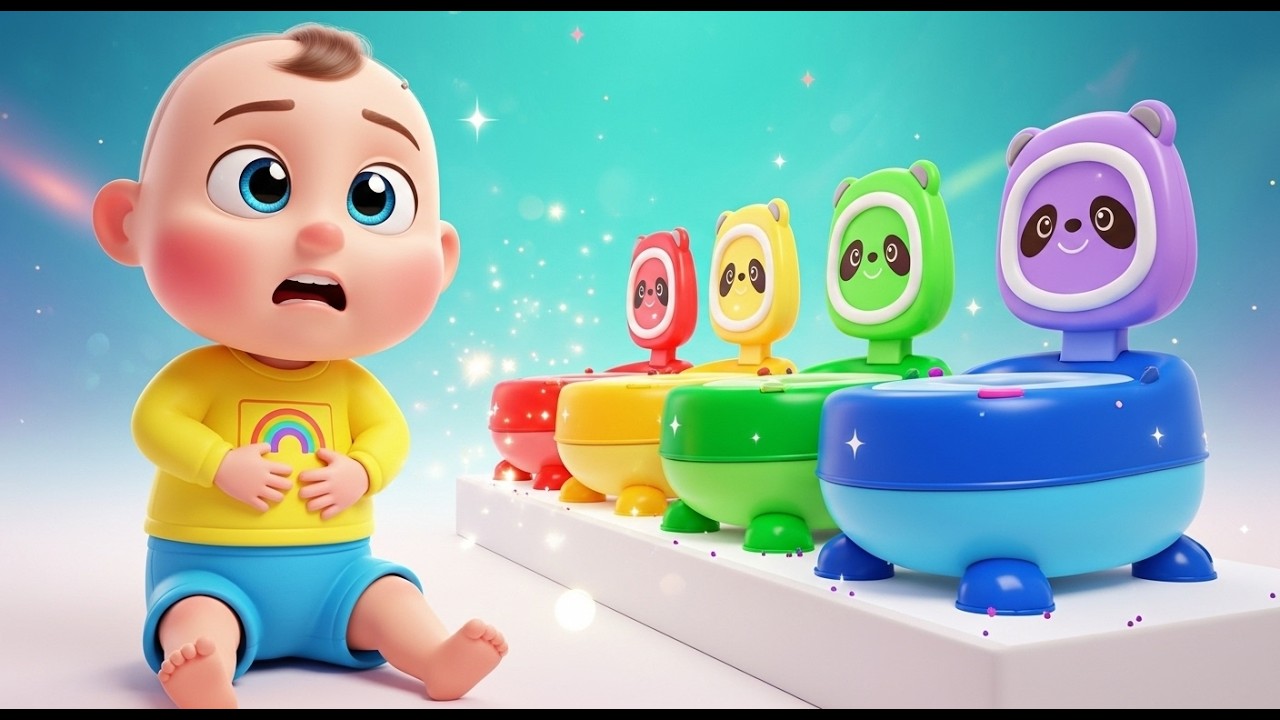 Time to Go Potty | Potty Training Song for Toddlers| Kids Songs & Nursery Rhymes|KidsSong&Learning .