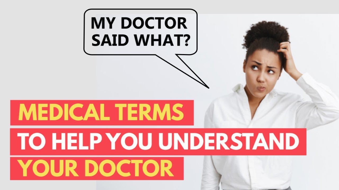 UROLOGIST EXPLAINS MEDICAL TERMS TO HELP YOU UNDERSTAND YOUR DOCTOR  | DR. JOSEPH LEE