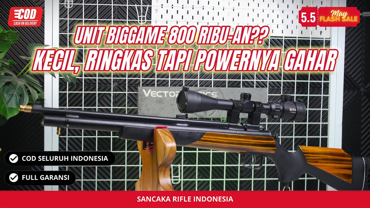 [TERBARU] UNIT BIG GAME HARGA 800 RIBU?? | REVIEW & AKURASI PCP REMBOL RX MONEL | POWERNYA JOSSS