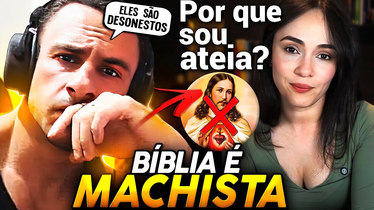SUPER XANDÃO REAGINDO A BÍBLIA É MACHISTA e DEUS é MISÓGINO? Elaine Sousa