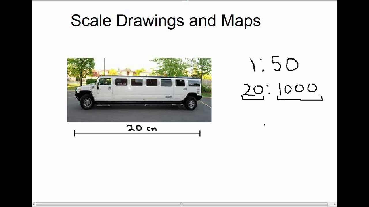 Scale Drawings and Maps