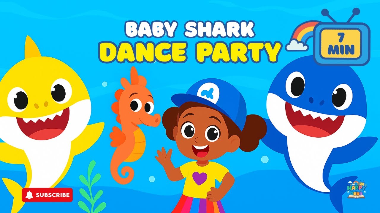 Baby Shark Dance Party 🦈 | Compilation of Baby Shark Songs & Animal Sounds for Kids | Animal Dance