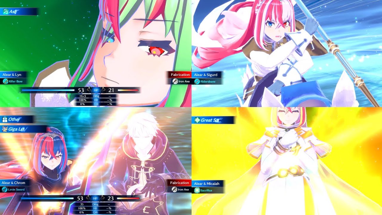 Female Alear All Engage Attack Quotes and Victory Quotes-Fire Emblem Engage